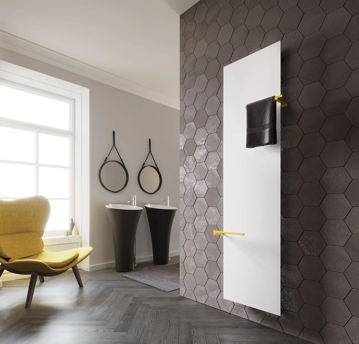 Termoarredo design Bronte