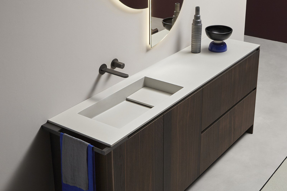 Flumood: l’innovazione di Antonio Lupi nei materiali da bagno