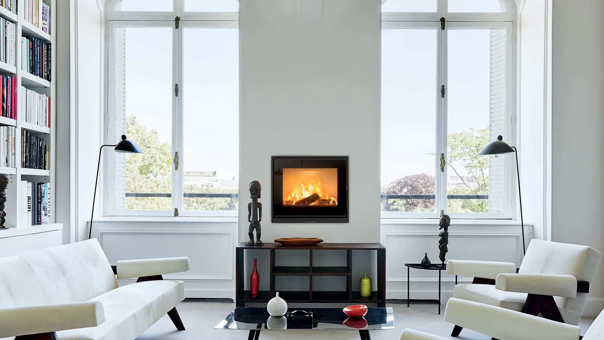 stufe a pellet di design