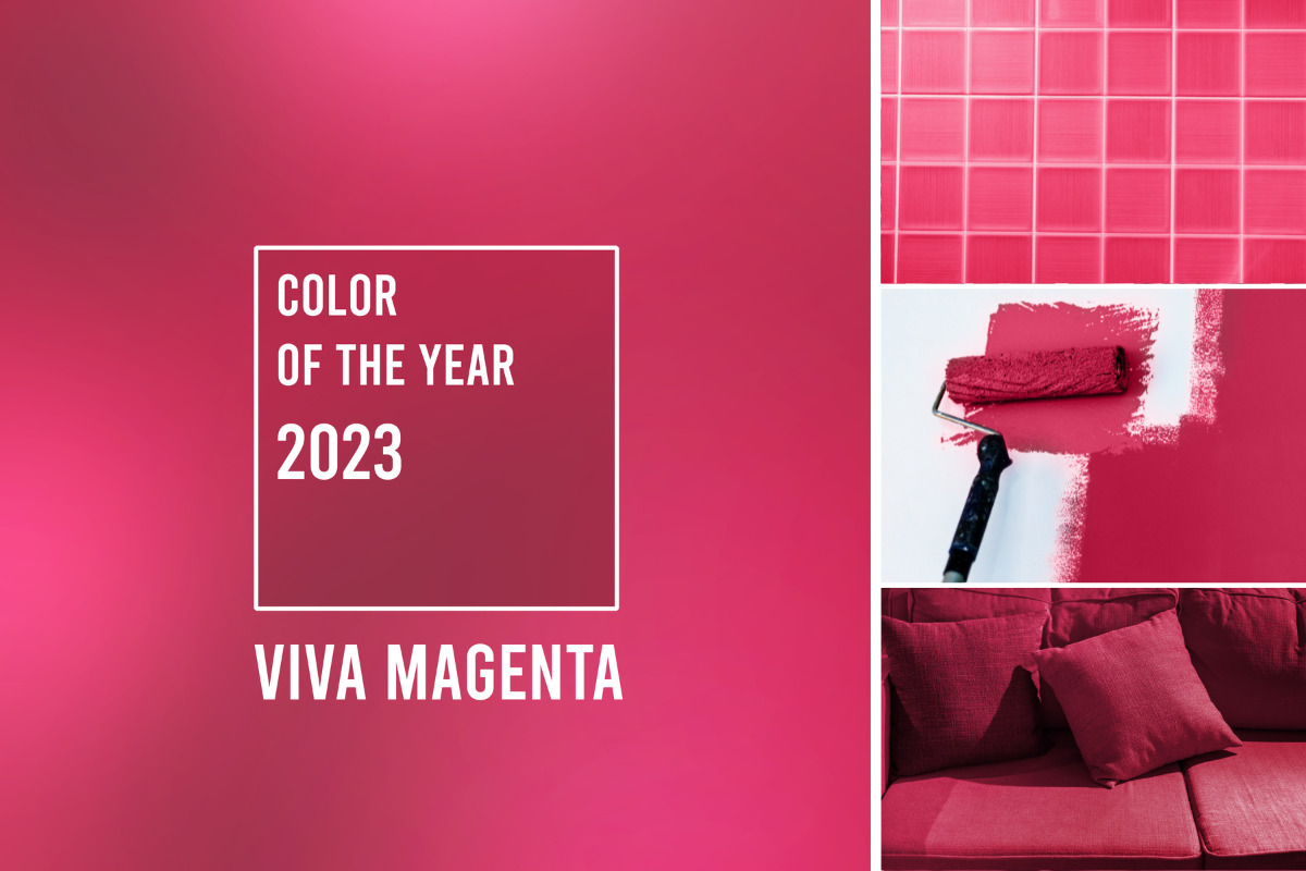 Viva Magenta colore Pantone 2023: come abbinarlo in casa
